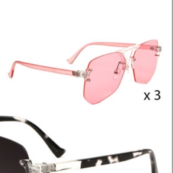 Charcoal ombré Aviator style sunglasses, mutiple colors available. SO CUTE! - Picture 10 of 14